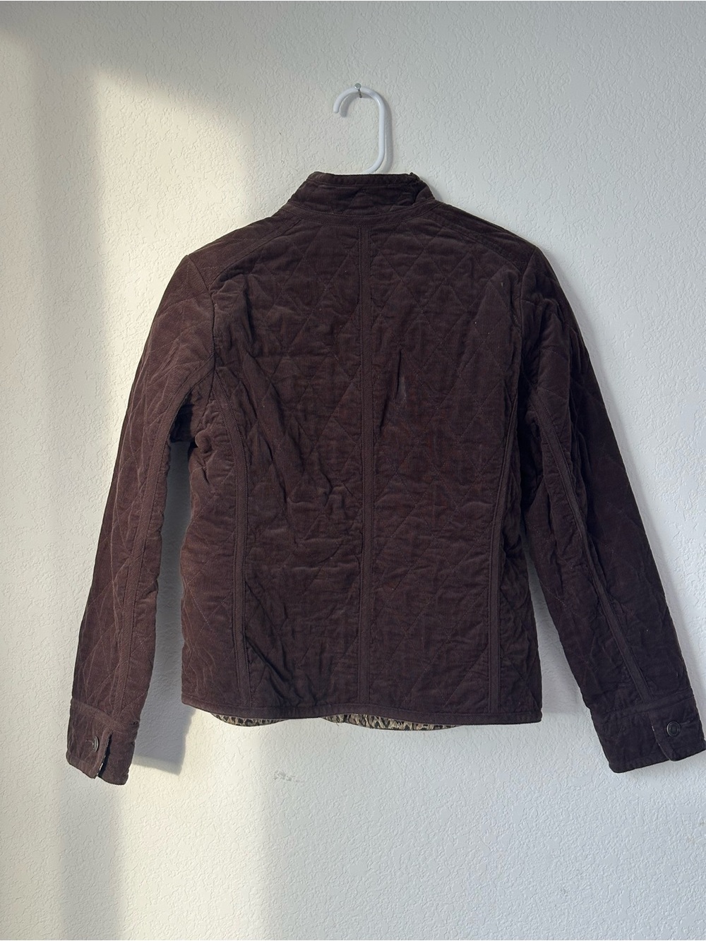 Charter Club Vintage Corduroy Jacket in Dark Brown - Picture 2 of 5